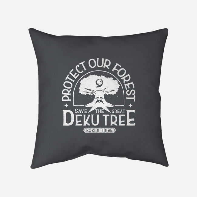 Save Our Forest-None-Non-Removable Cover w Insert-Throw Pillow-demonigote