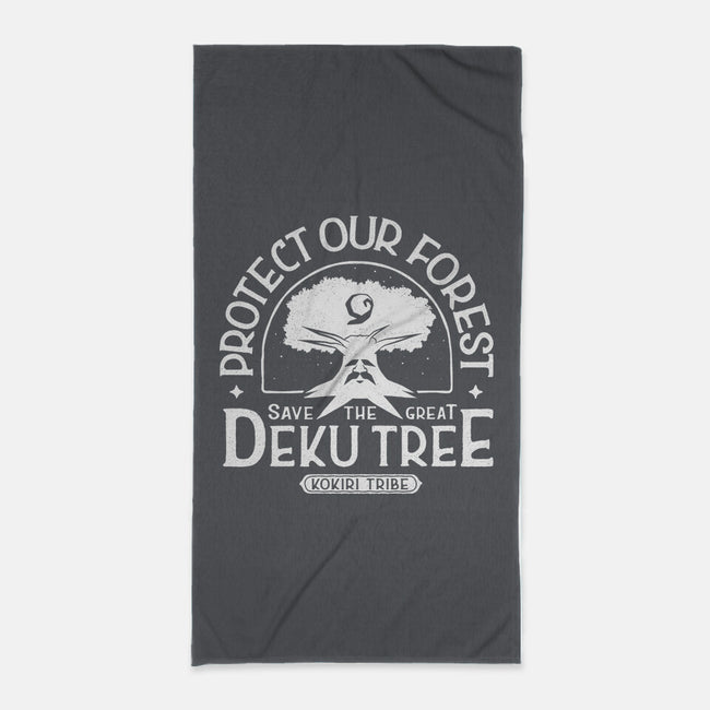 Save Our Forest-None-Beach-Towel-demonigote