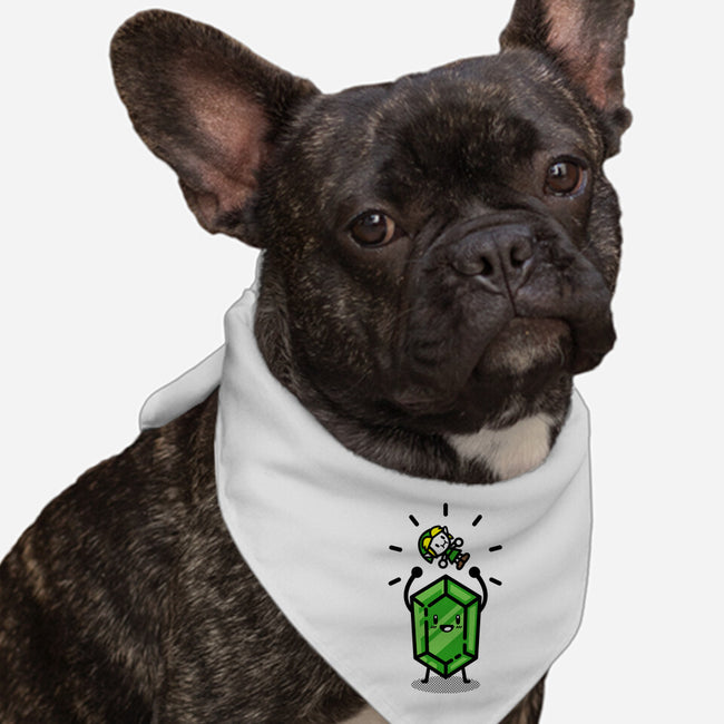 Rupee-Dog-Bandana-Pet Collar-demonigote