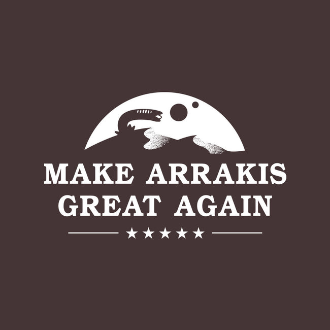 Make Arrakis-None-Fleece-Blanket-demonigote