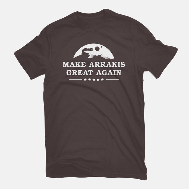 Make Arrakis-Womens-Basic-Tee-demonigote