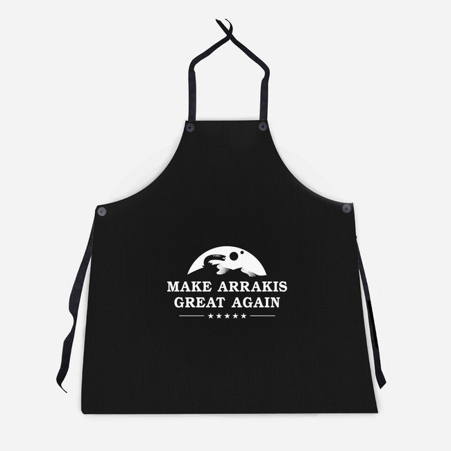 Make Arrakis-Unisex-Kitchen-Apron-demonigote