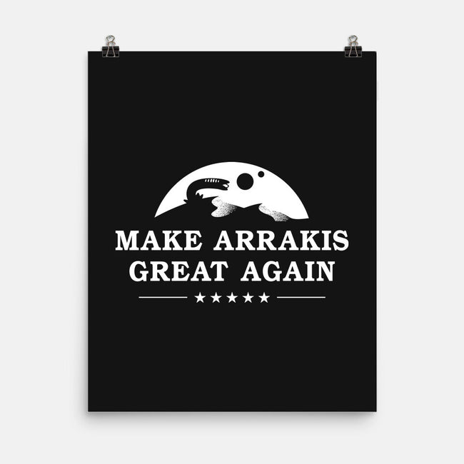 Make Arrakis-None-Matte-Poster-demonigote