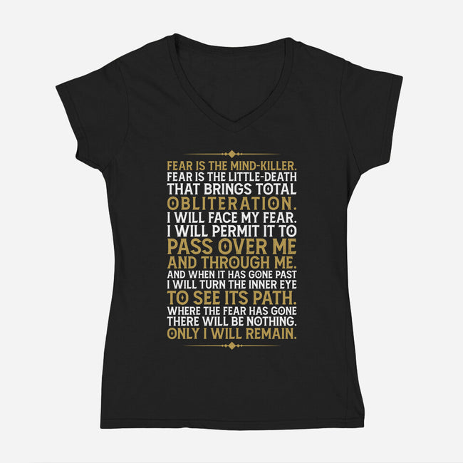 Only I Will Remain-Womens-V-Neck-Tee-demonigote