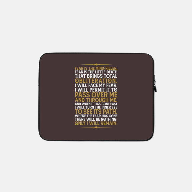 Only I Will Remain-None-Zippered-Laptop Sleeve-demonigote