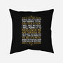 Only I Will Remain-None-Removable Cover-Throw Pillow-demonigote
