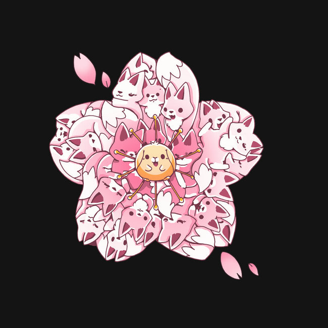 Sakura Foxes-Dog-Adjustable-Pet Collar-Vallina84