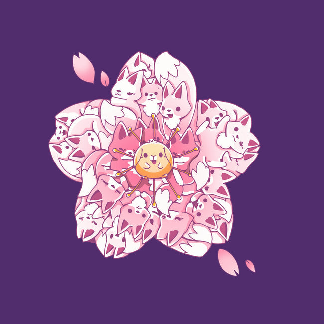 Sakura Foxes-None-Glossy-Sticker-Vallina84