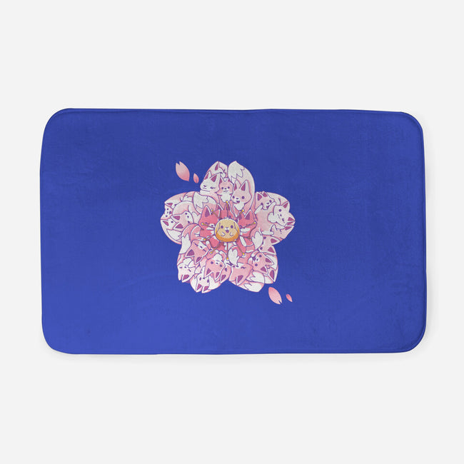 Sakura Foxes-None-Memory Foam-Bath Mat-Vallina84