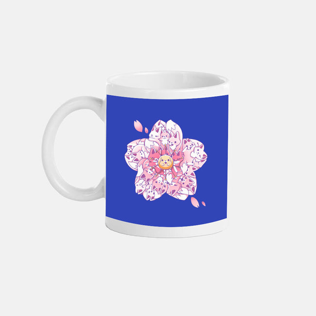 Sakura Foxes-None-Mug-Drinkware-Vallina84