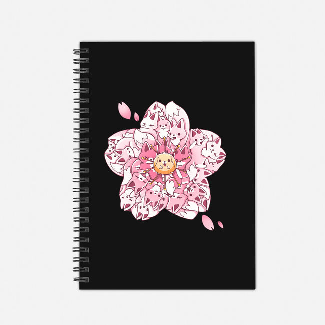 Sakura Foxes-None-Dot Grid-Notebook-Vallina84