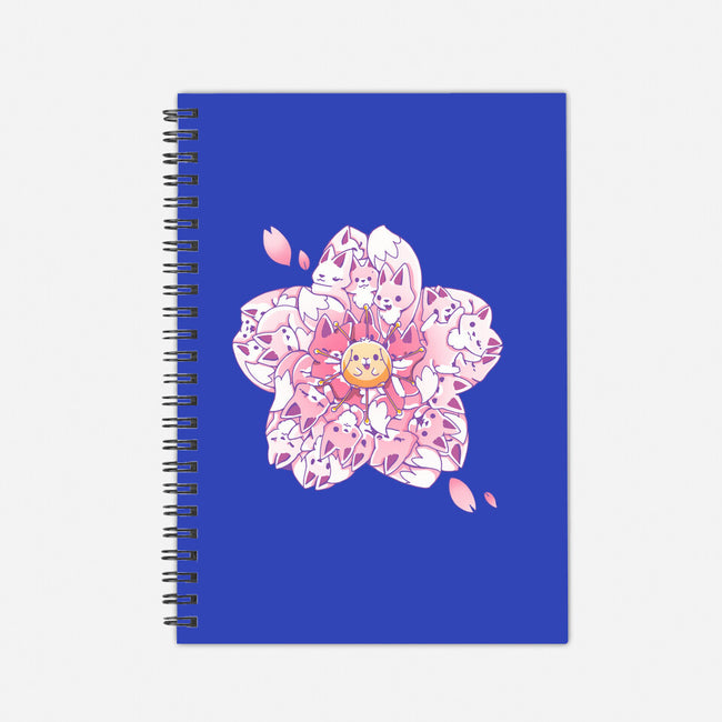 Sakura Foxes-None-Dot Grid-Notebook-Vallina84