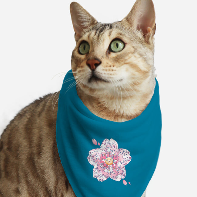 Sakura Foxes-Cat-Bandana-Pet Collar-Vallina84