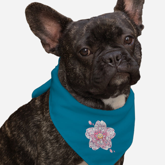 Sakura Foxes-Dog-Bandana-Pet Collar-Vallina84