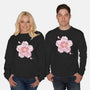 Sakura Foxes-Unisex-Crew Neck-Sweatshirt-Vallina84