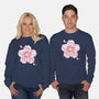 Sakura Foxes-Unisex-Crew Neck-Sweatshirt-Vallina84