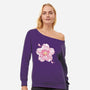 Sakura Foxes-Womens-Off Shoulder-Sweatshirt-Vallina84