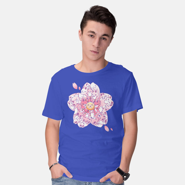 Sakura Foxes-Mens-Basic-Tee-Vallina84