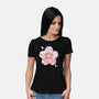 Sakura Foxes-Womens-Basic-Tee-Vallina84