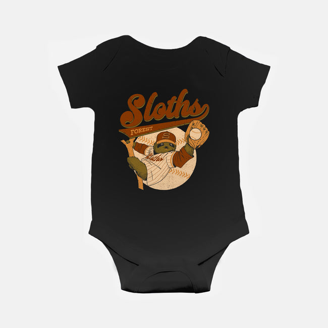 Go Sloths-Baby-Basic-Onesie-Hafaell