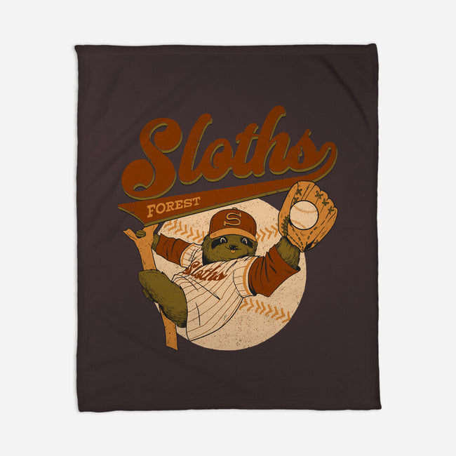 Go Sloths-None-Fleece-Blanket-Hafaell