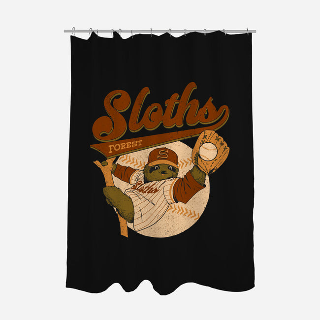 Go Sloths-None-Polyester-Shower Curtain-Hafaell