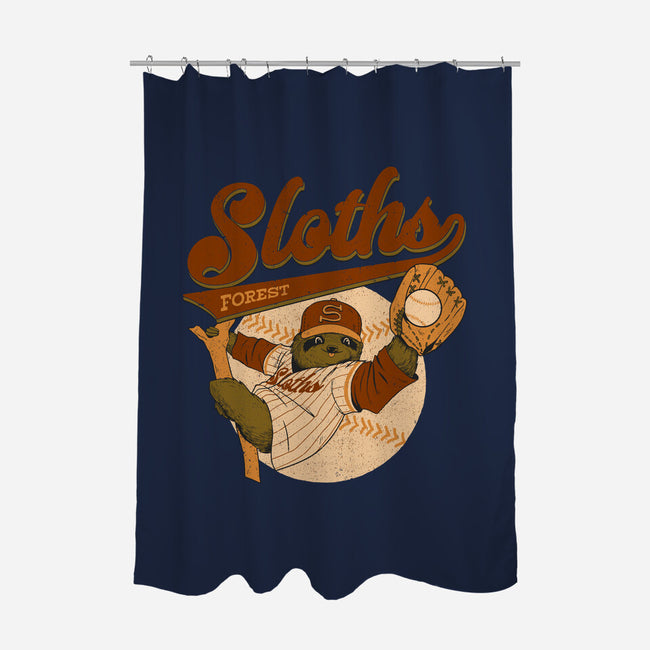 Go Sloths-None-Polyester-Shower Curtain-Hafaell
