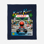 Kart Run-None-Fleece-Blanket-NMdesign
