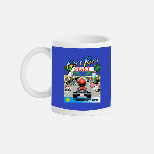 Kart Run-None-Mug-Drinkware-NMdesign