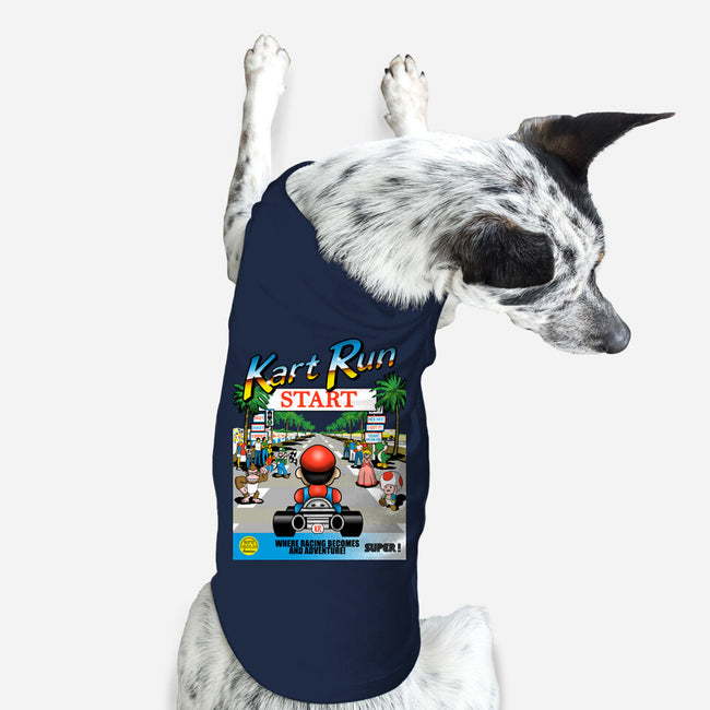 Kart Run-Dog-Basic-Pet Tank-NMdesign