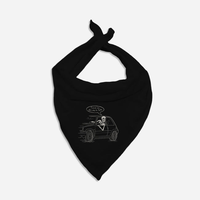 The Way To Hell-Dog-Bandana-Pet Collar-NMdesign