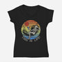 This Is Life-Womens-V-Neck-Tee-NMdesign