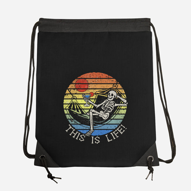 This Is Life-None-Drawstring-Bag-NMdesign