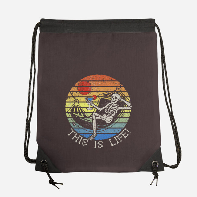 This Is Life-None-Drawstring-Bag-NMdesign