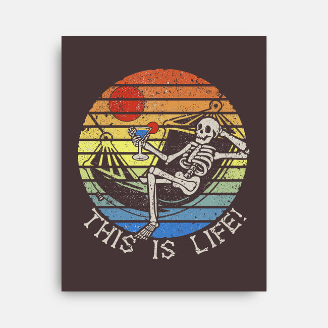 This Is Life-None-Stretched-Canvas-NMdesign