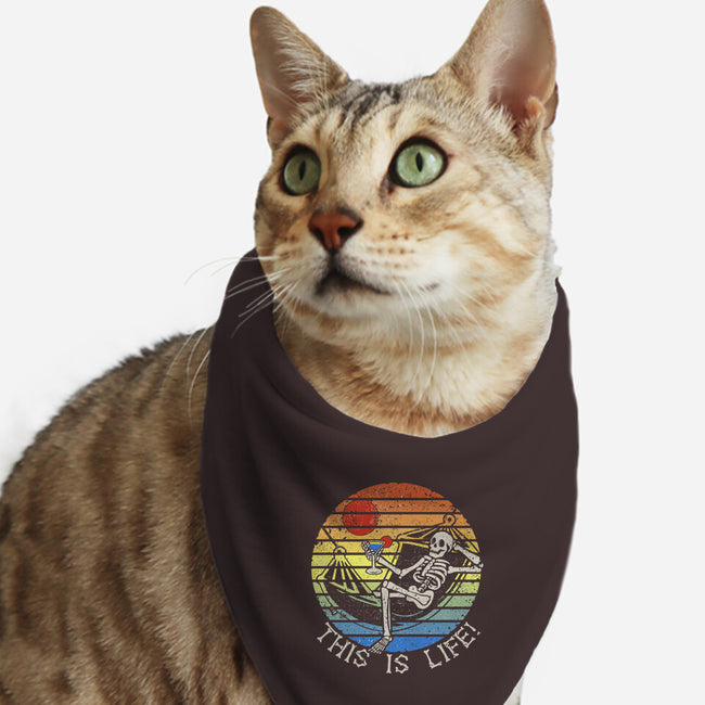 This Is Life-Cat-Bandana-Pet Collar-NMdesign