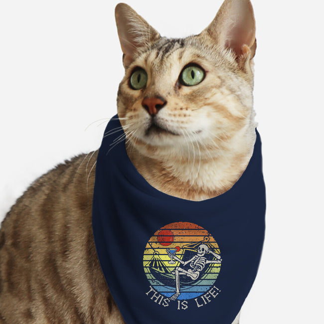 This Is Life-Cat-Bandana-Pet Collar-NMdesign