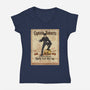 Captain Roberts Spiced Rum-Womens-V-Neck-Tee-NMdesign