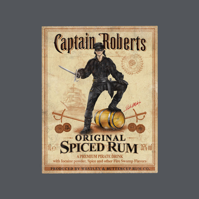 Captain Roberts Spiced Rum-Womens-V-Neck-Tee-NMdesign