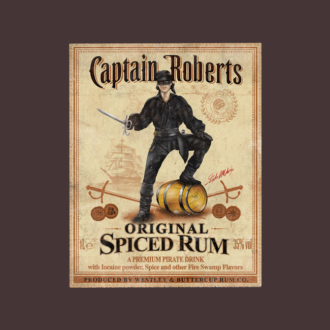 Captain Roberts Spiced Rum-None-Non-Removable Cover w Insert-Throw Pillow-NMdesign