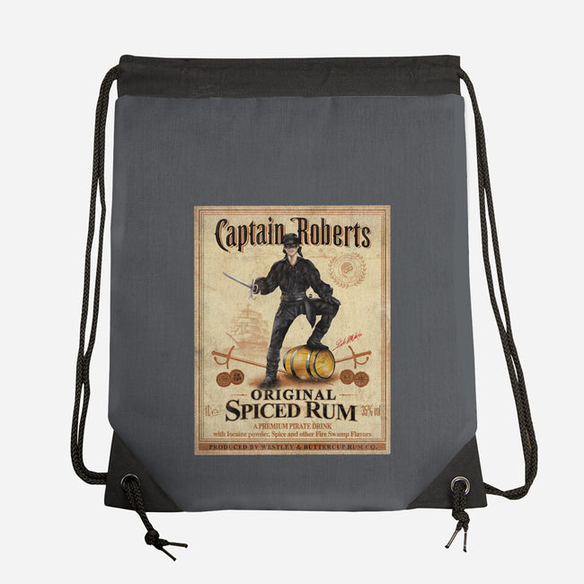 Captain Roberts Spiced Rum-None-Drawstring-Bag-NMdesign