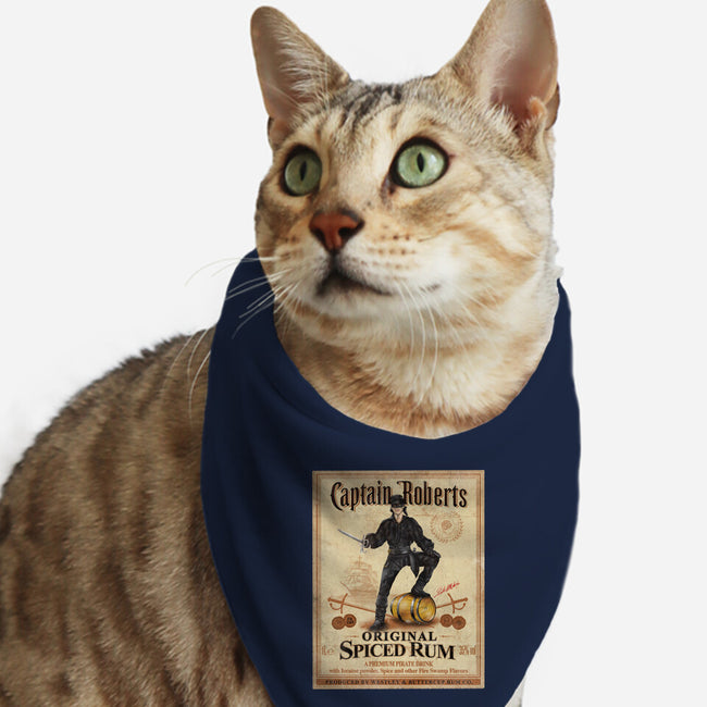 Captain Roberts Spiced Rum-Cat-Bandana-Pet Collar-NMdesign