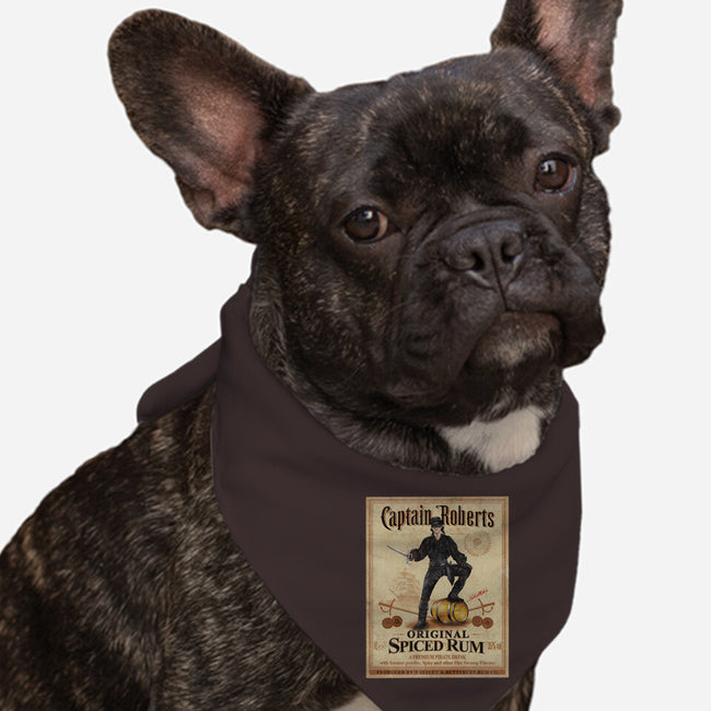 Captain Roberts Spiced Rum-Dog-Bandana-Pet Collar-NMdesign