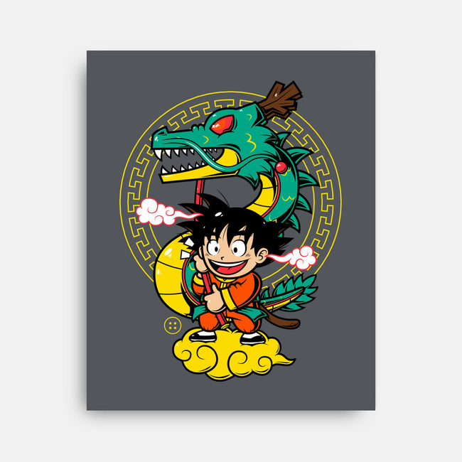 The Dragon Dancer In The Sky-None-Stretched-Canvas-krisren28