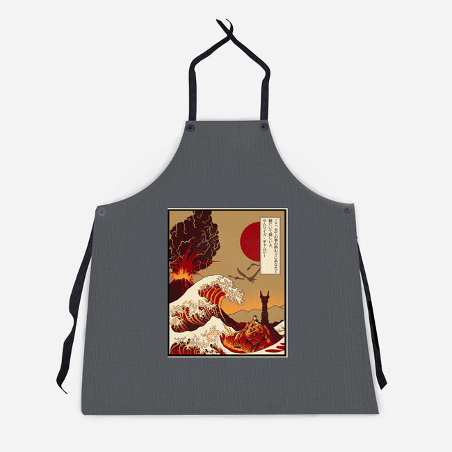 Here At The End Of All Things-Unisex-Kitchen-Apron-daobiwan