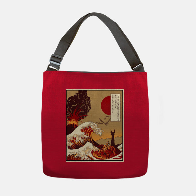 Here At The End Of All Things-None-Adjustable Tote-Bag-daobiwan