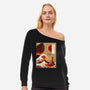 Here At The End Of All Things-Womens-Off Shoulder-Sweatshirt-daobiwan