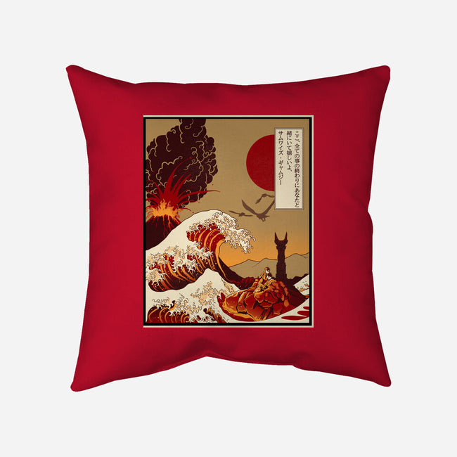 Here At The End Of All Things-None-Removable Cover-Throw Pillow-daobiwan