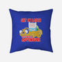 We're Going On An Adventure-None-Removable Cover-Throw Pillow-turborat14