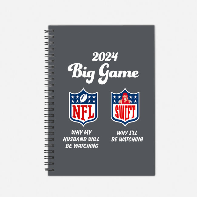 Big Game-None-Dot Grid-Notebook-teefury